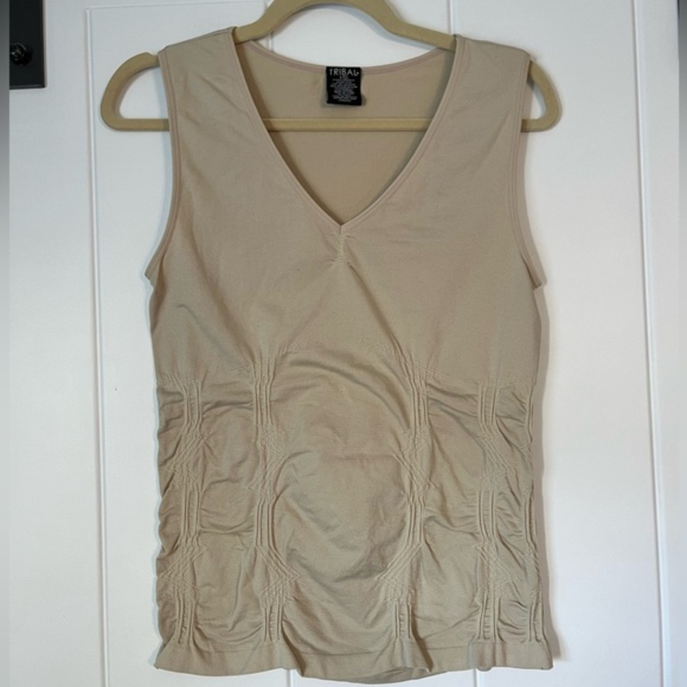 TRIBAL nude stretchy Camisole